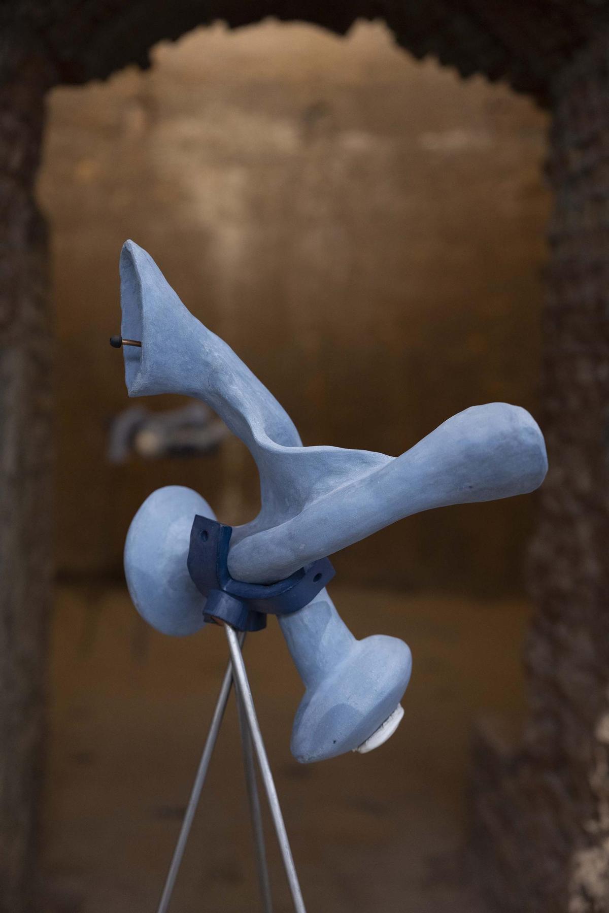 Obra de Silvana Hurtado, una de las artistas que se han beneficiado del programa de residencia artística de Co-net en l'Alcora.