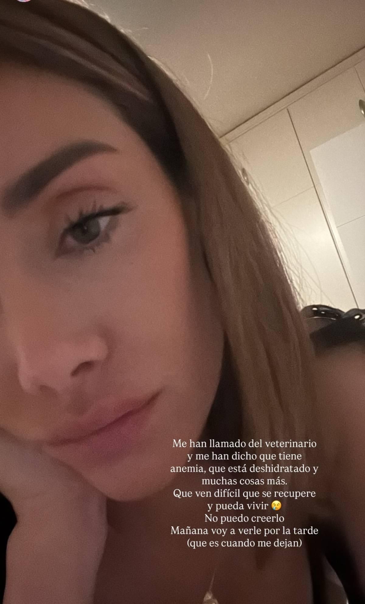 Un momento muy duro para Adara