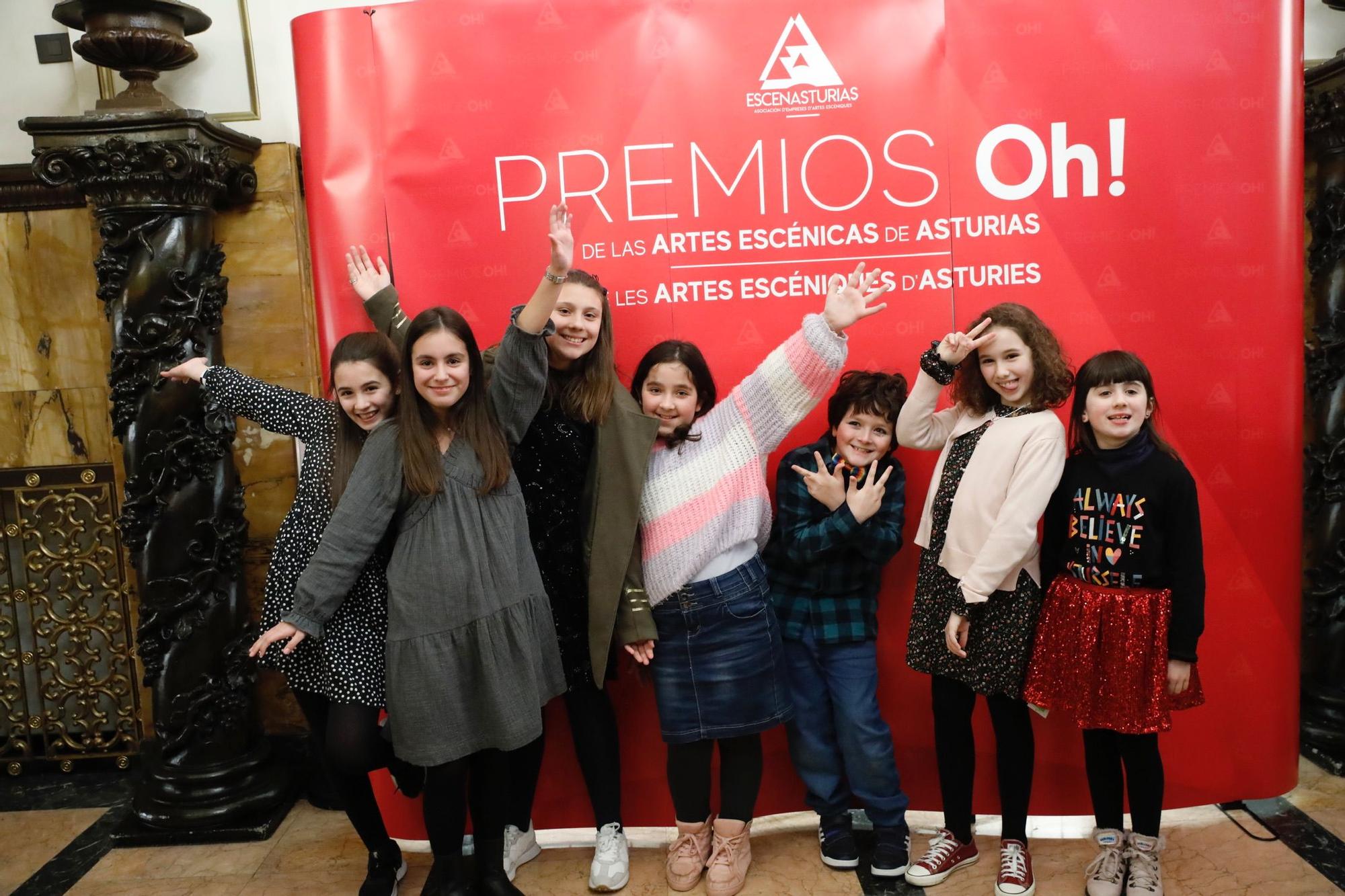 En imágenes: El Teatro Jovellanos acoge la entrega de los Premios "Oh!" a las artes escénicas