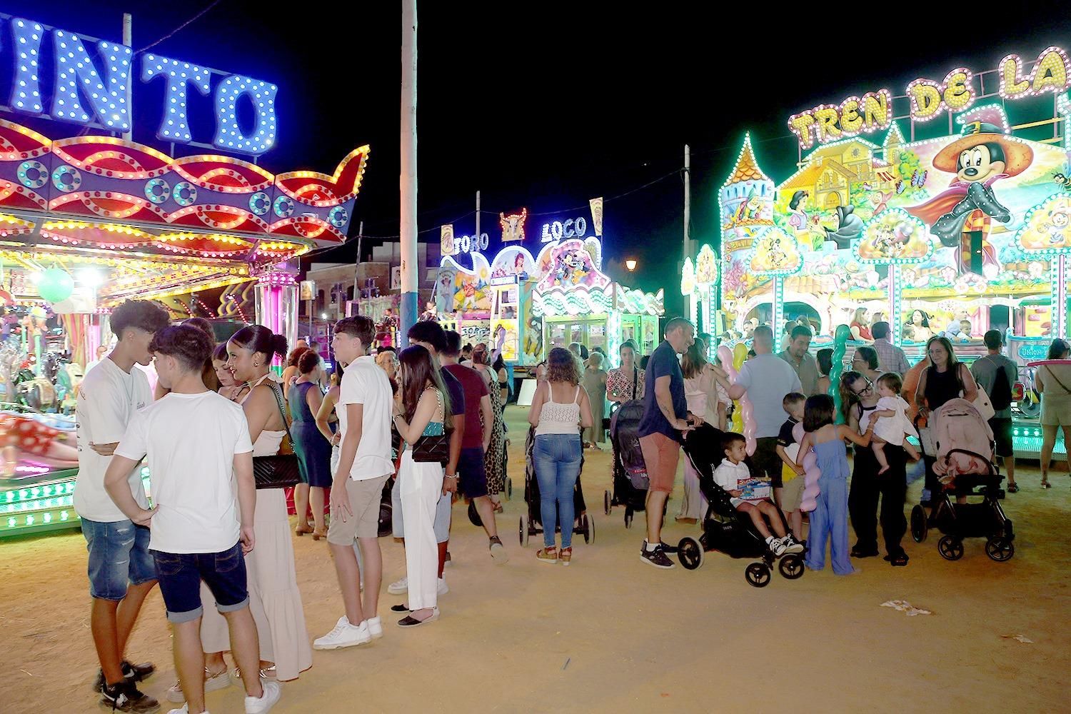 Ayer y hoy del Real de la Feria del Santo de Montilla