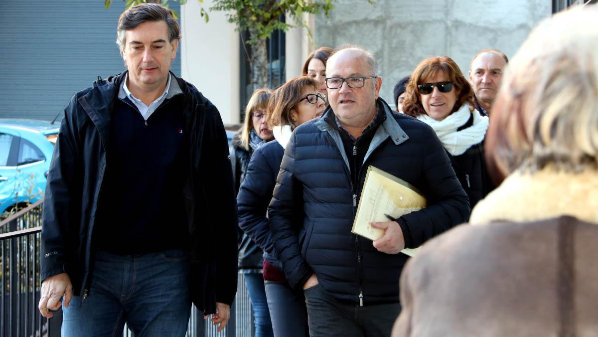 Professors de tres escoles de la Seu d’Urgell han anat avui a declarar davant el jutge de Primera Instància.