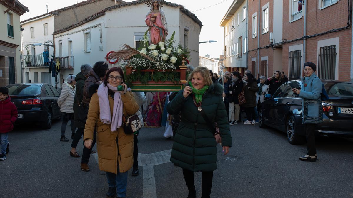 Procesión de las águedas de San Lázaro