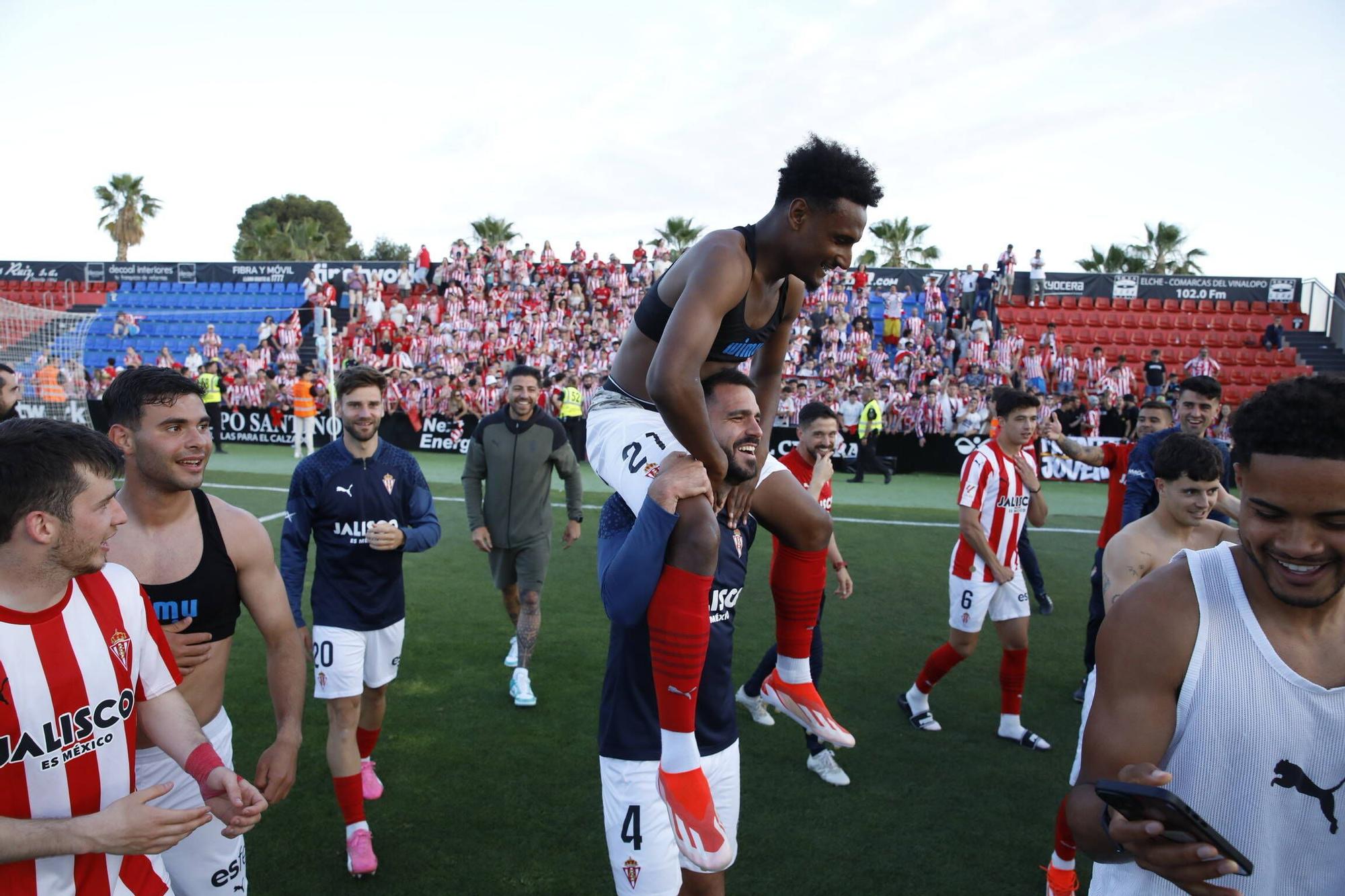 EN IMÁGENES: Así fue el partido entre el Eldense y el Sporting