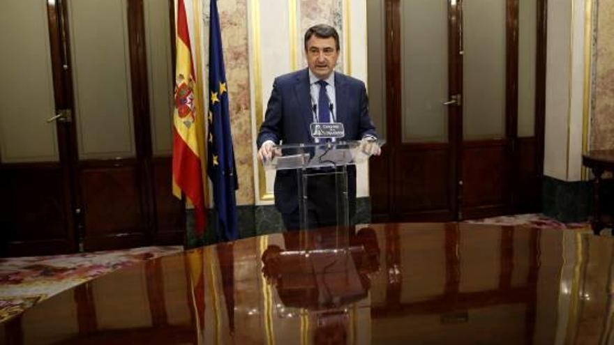 El portaveu del PNB al Congrés, Aitor Esteban, va destacar la importància de l&#039;acord.