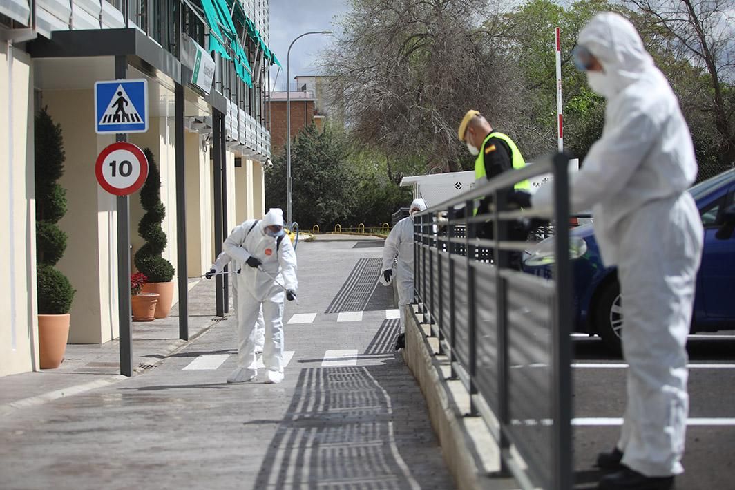 Coronavirus en Córdoba: militares de la UME se despliegan en la estación del AVE y los hospitales