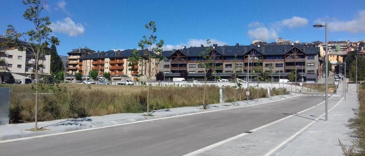 El sector de la Pedragosa on s’han de construir els pisos de protecció oficial | M.S.