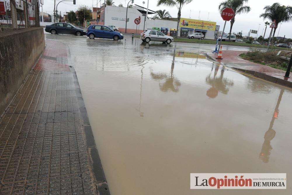 Las consecuencias del temporal en Murcia