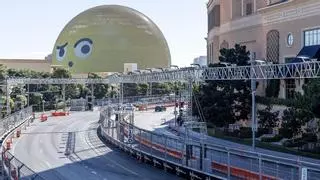 Se realizan los preparativos para el próximo Gran Premio de Las Vegas de Fórmula 1