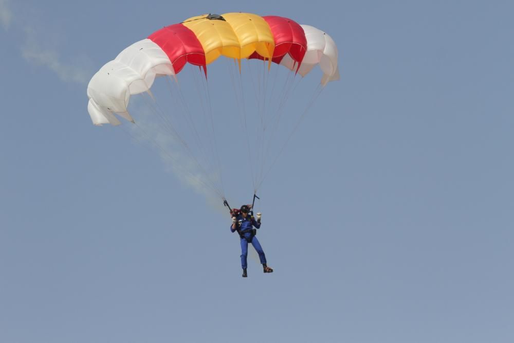 El Rey preside el festival aéreo de la Academia del Aire en Murcia