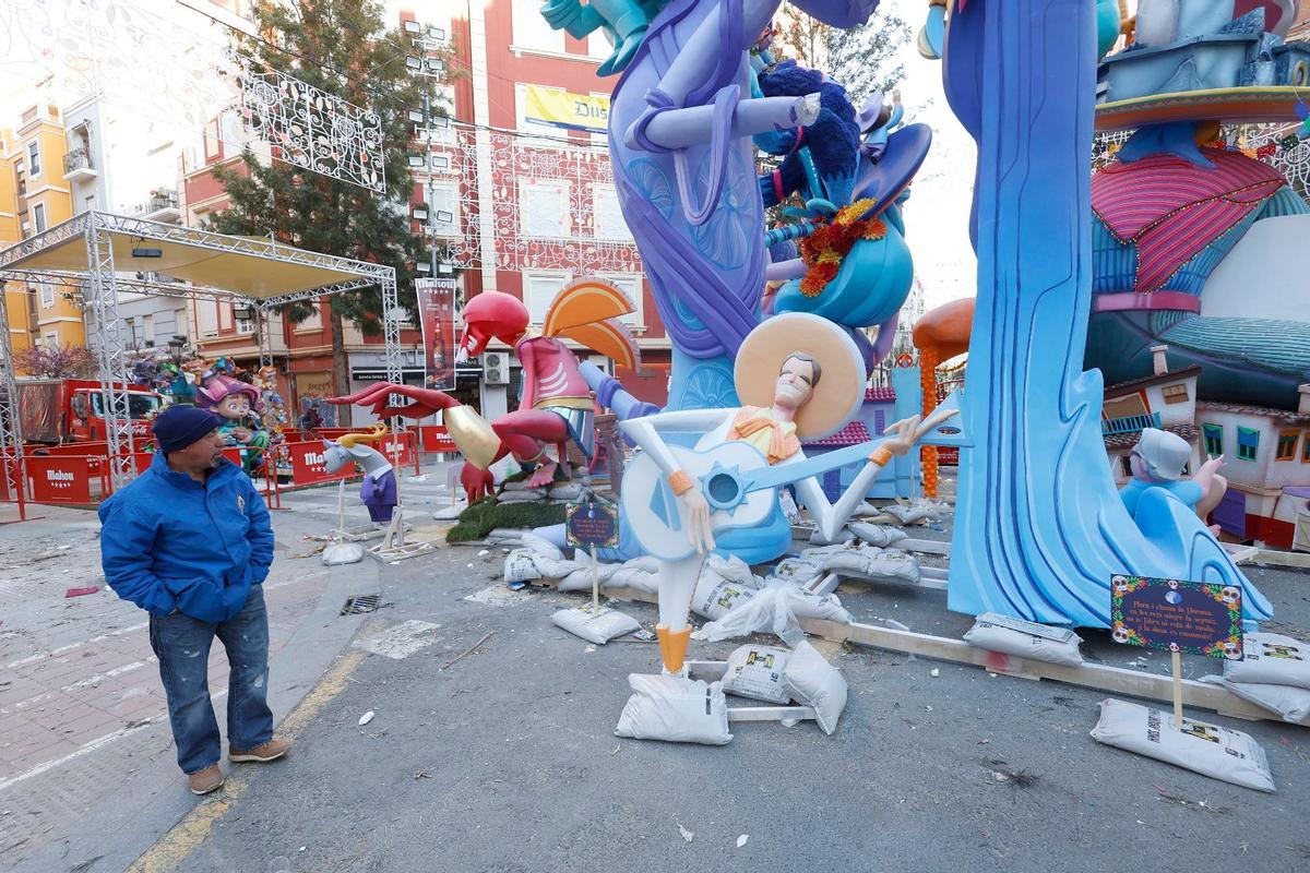 El triste aspecto de la falla