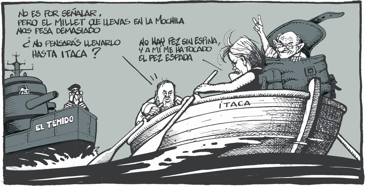 Viñeta de Ferreres del 16 de julio del 2013