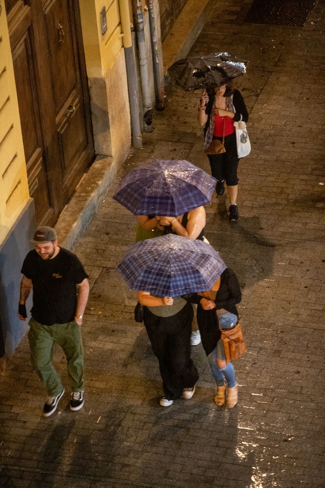 Lluvias en València
