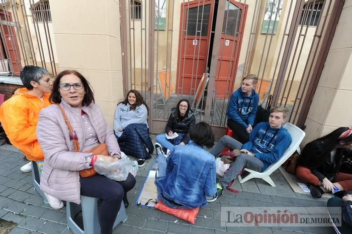 Colas para el concierto de Malú