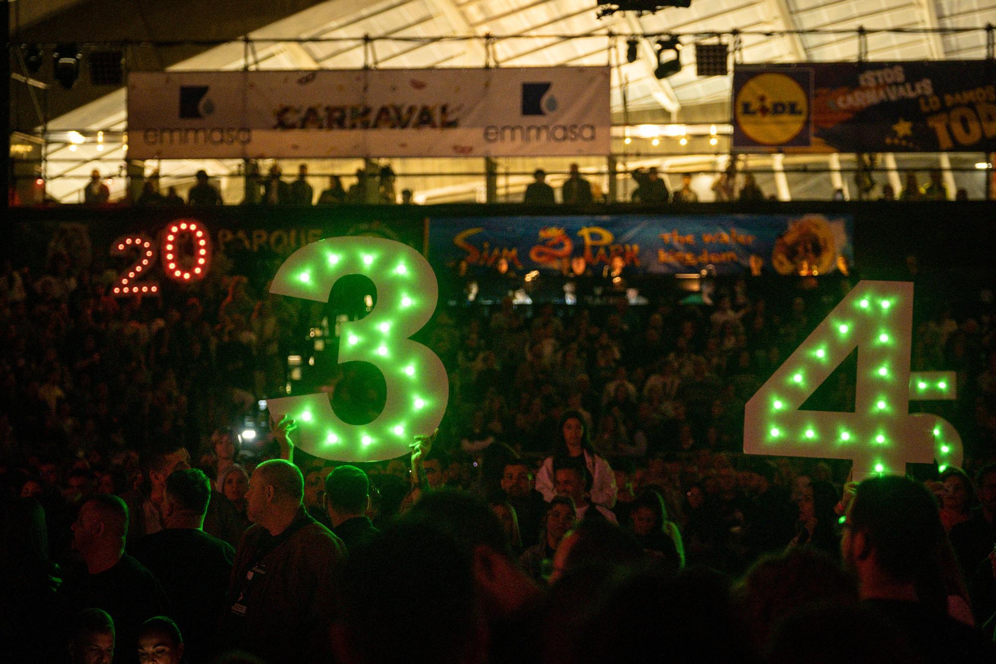 FInal de Murgas adultas del Carnaval de Santa Cruz de Tenerife 2023