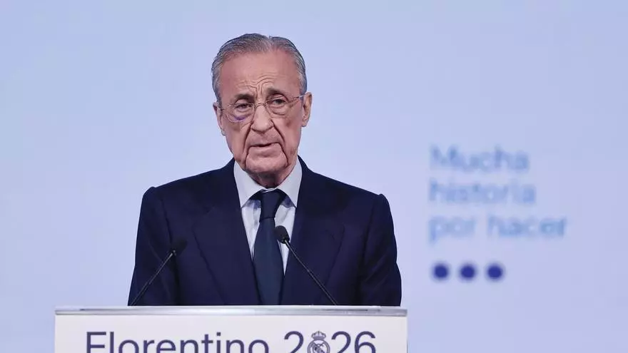 Florentino Pérez presenta su candidatura a la presidencia del Real Madrid: “Los socios somos y seremos los dueños del club”