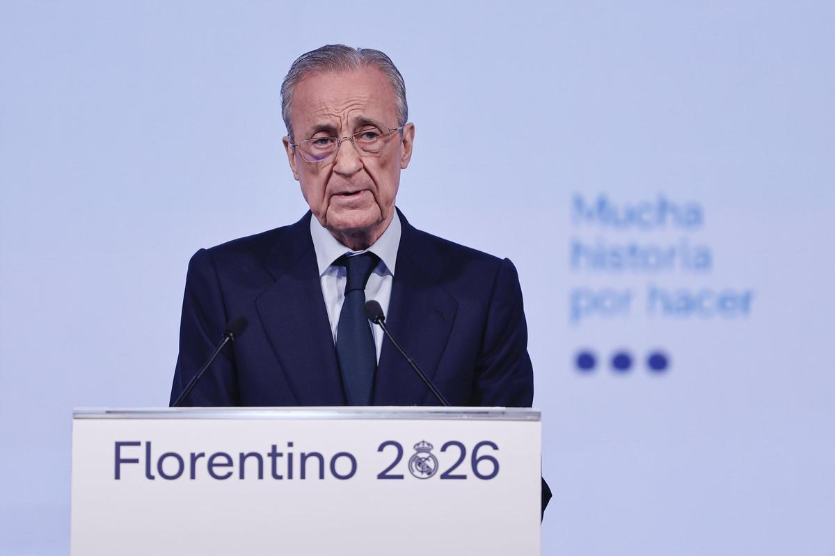 Florentino Pérez: "No vienen a servir al Real Madrid, vienen a servirse del Real Madrid