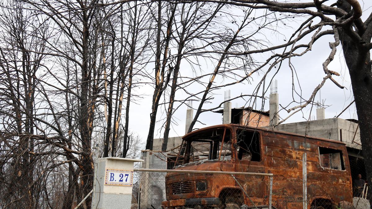 River Park es va veure greument afectat per l'incendi del juliol passat