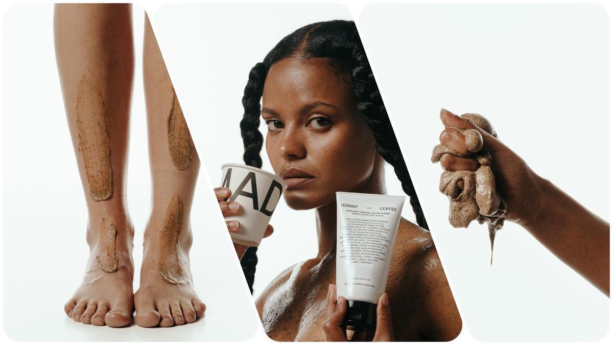 Mamita Botanical Skincare y Nomad Coffee han lanzado un nuevo exfoliante corporal de café elaborado con posos reciclados.