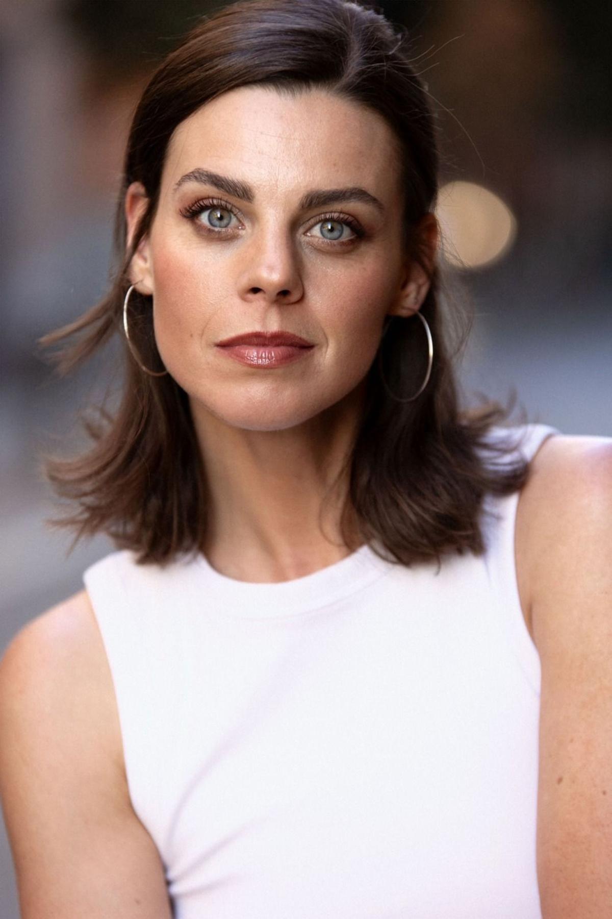 La actriz Clara Alvarado.