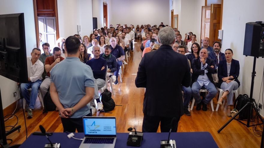 CC muestra su respaldo unánime a la gestión de Clavijo con la crisis de los menores migrantes no acompañados