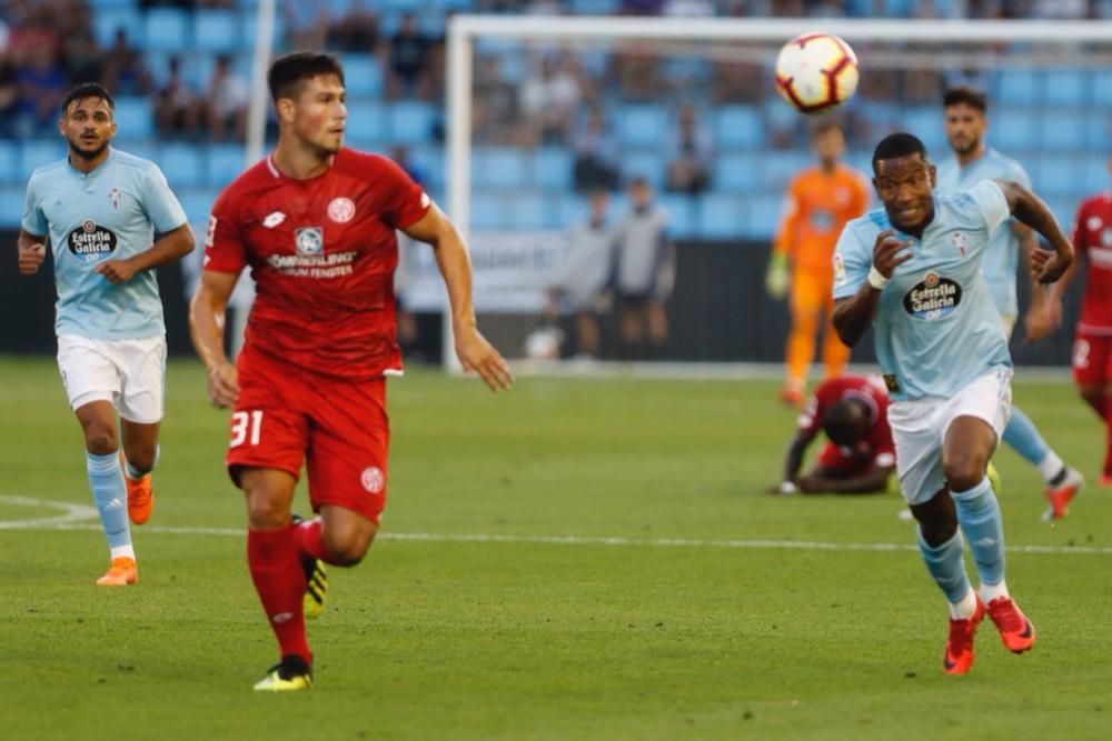 El conjunto celeste cae frente al Mainz 05 en el último amistoso antes del inicio de la Liga y cierra la pretemporada sin conocer la victoria.