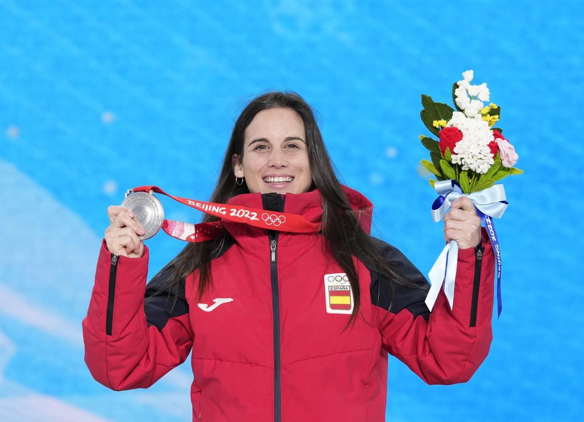 Queralt Castellet fa història als Jocs Olímpics i es penja la medalla de plata en ‘halfpipe’