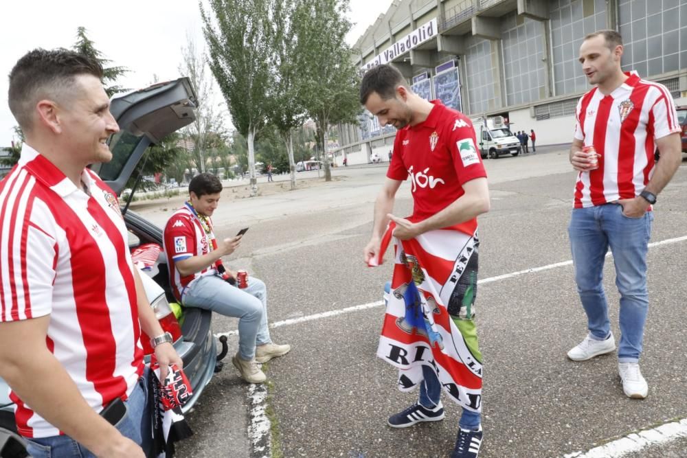 La Mareona en Valladolid para el play off del Sporting