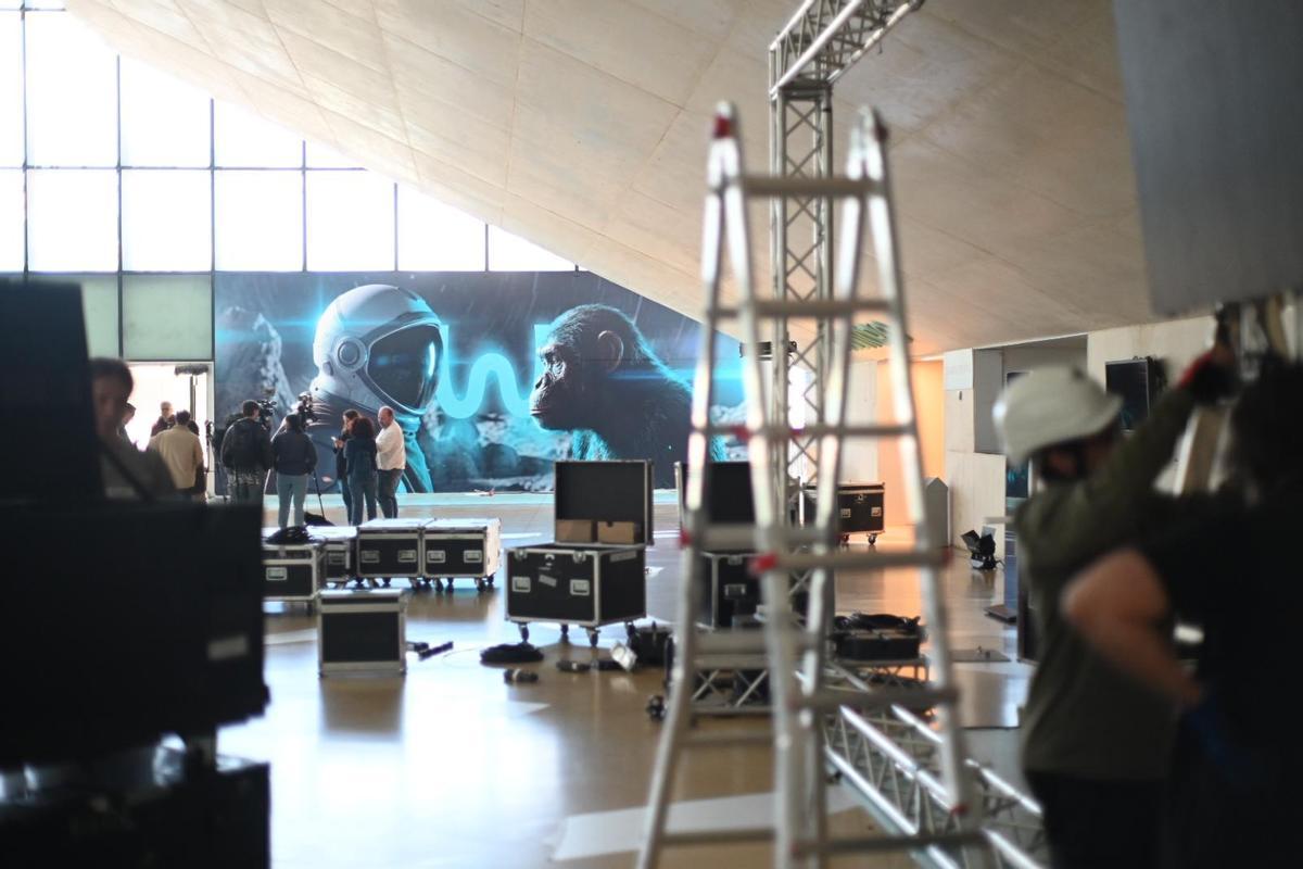 En imágenes I Así avanzan los preparativos para el arranque de The Wave en Zaragoza En imágenes I Así avanzan los preparativos para el arranque de The Wave en Zaragoza
