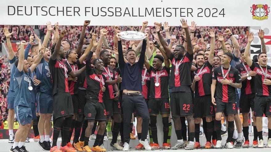 La temporada mágica del Leverkusen de Xabi Alonso: campeón e invicto