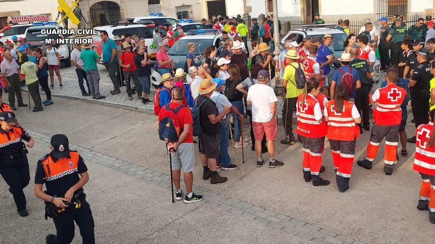 Fotogalería | Así arranca el cuarto día de búsqueda del vecino de Plasenzuela