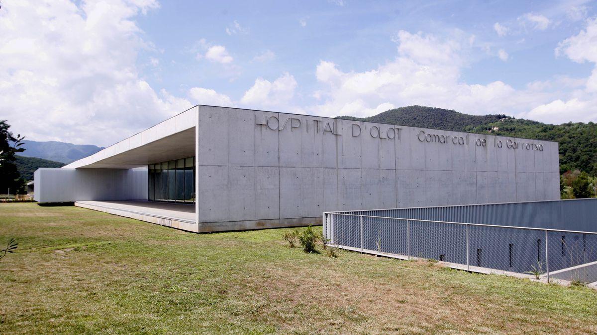 L'hospital d'Olot en una imatge d'arxiu.