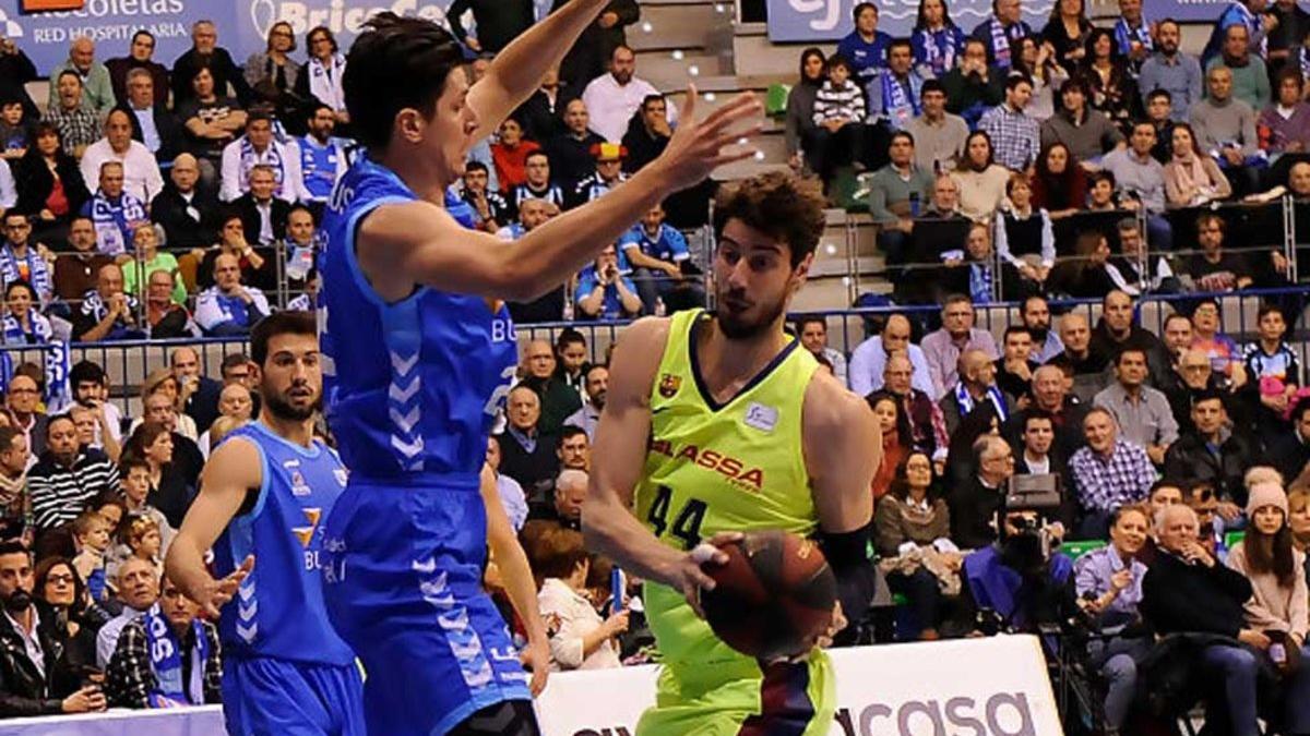 Ante Tomic se salió en su partido ante el San Pablo Burgos