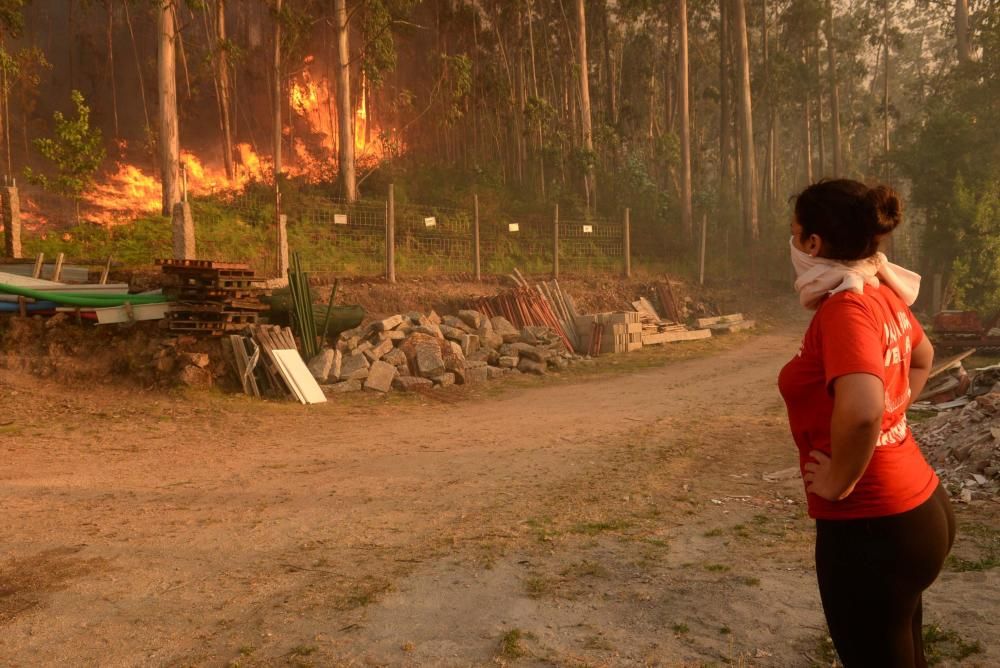 Incendio en Castroagudín