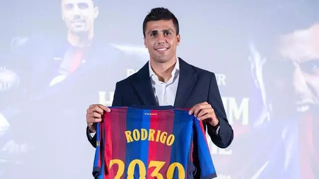 Rodri lo tuvo claro: "Fichar por el Barça fue la primera opción"