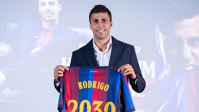 Rodri lo tuvo claro: Fichar por el Barça fue la primera opción