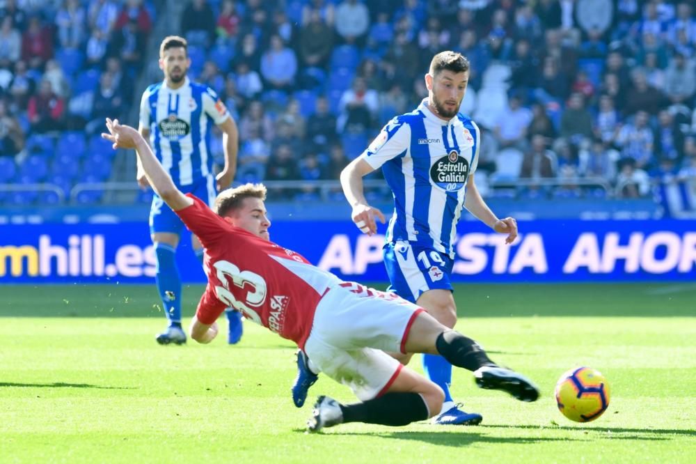 El Dépor no pasa del empate ante el Nàstic