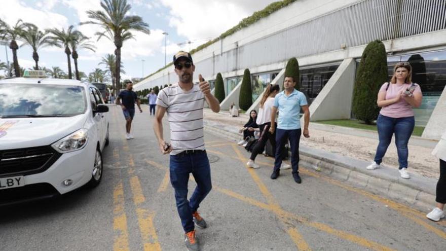 Pep Capó, taxista cuya agresión dio pie a la protesta.