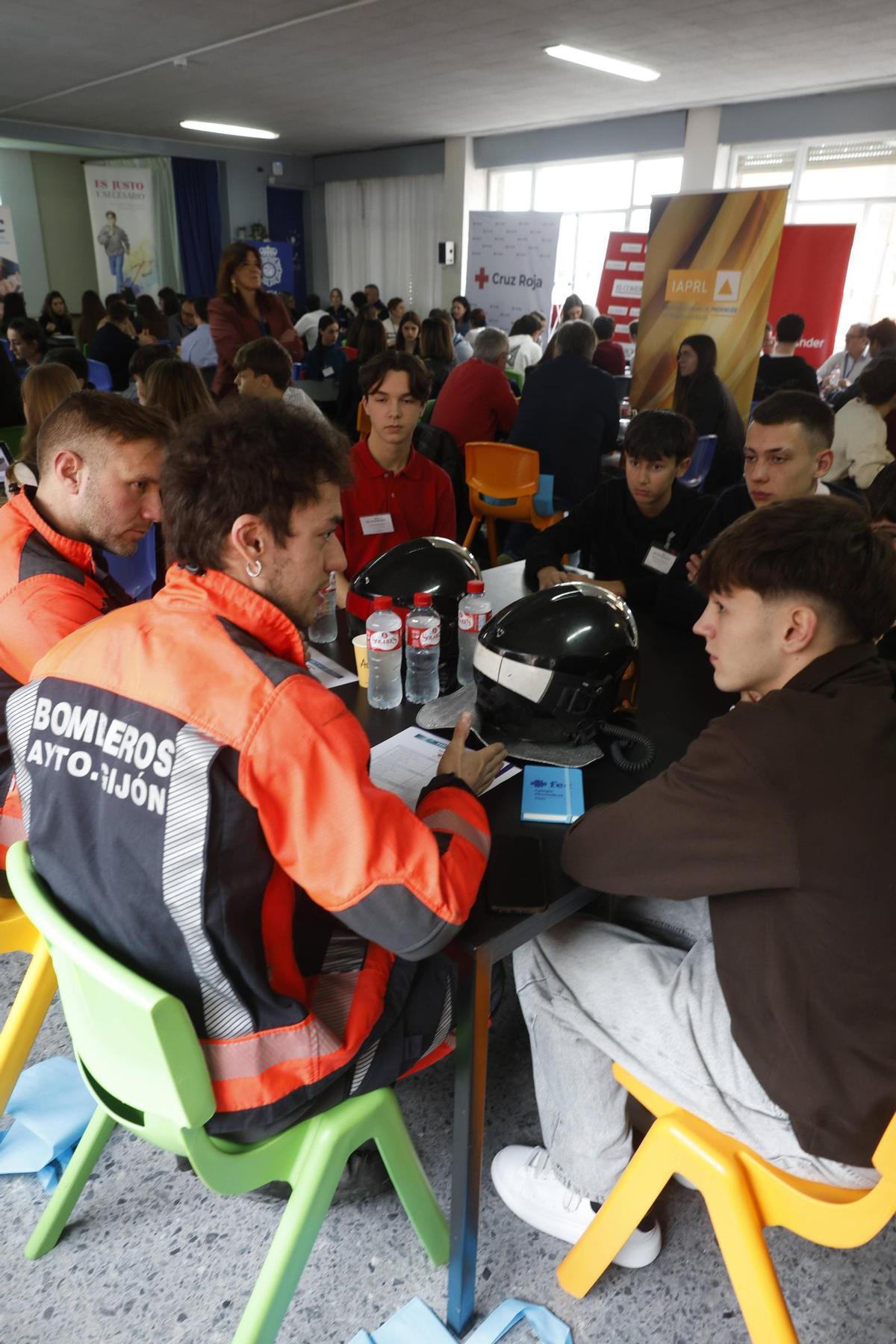 Networking del colegio Montedeva, en Gijón