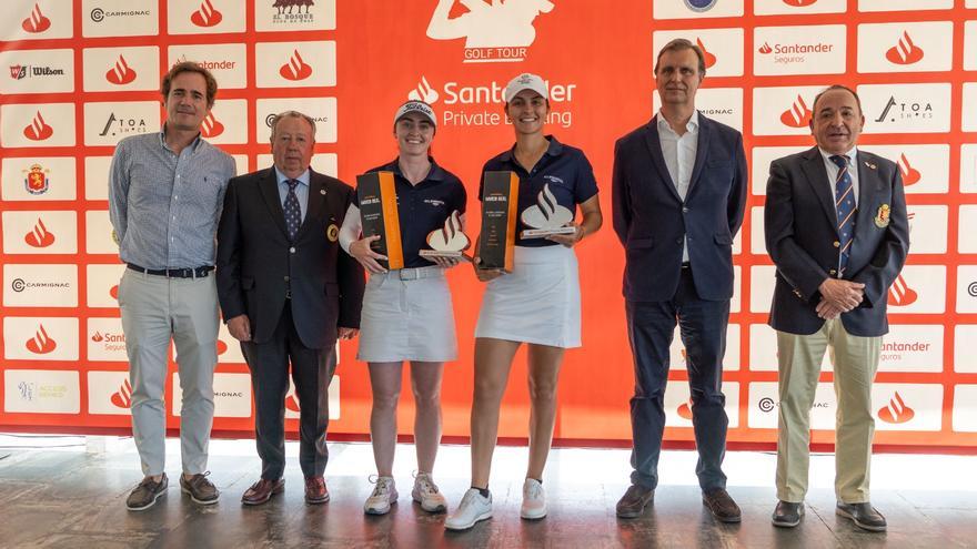 María Herráez y Clara Young, campeonas del Santander Golf Tour Dobles Valencia