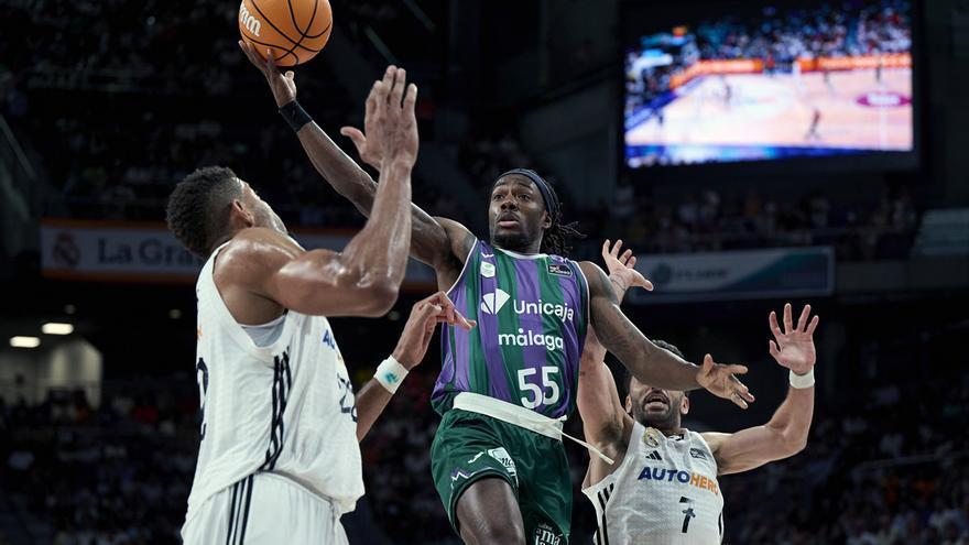 El Unicaja da la cara hasta el final en Madrid (90-75)
