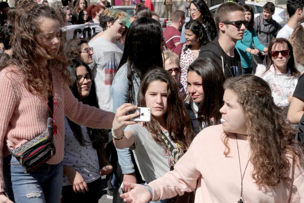 Protestas en defensa de la escuela pública en Cartagena