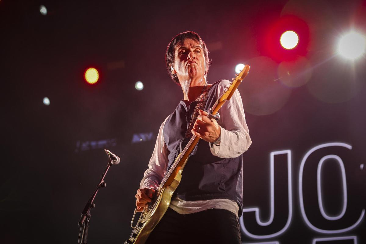 Concierto de Johnny Marr en el Parc del Forum.