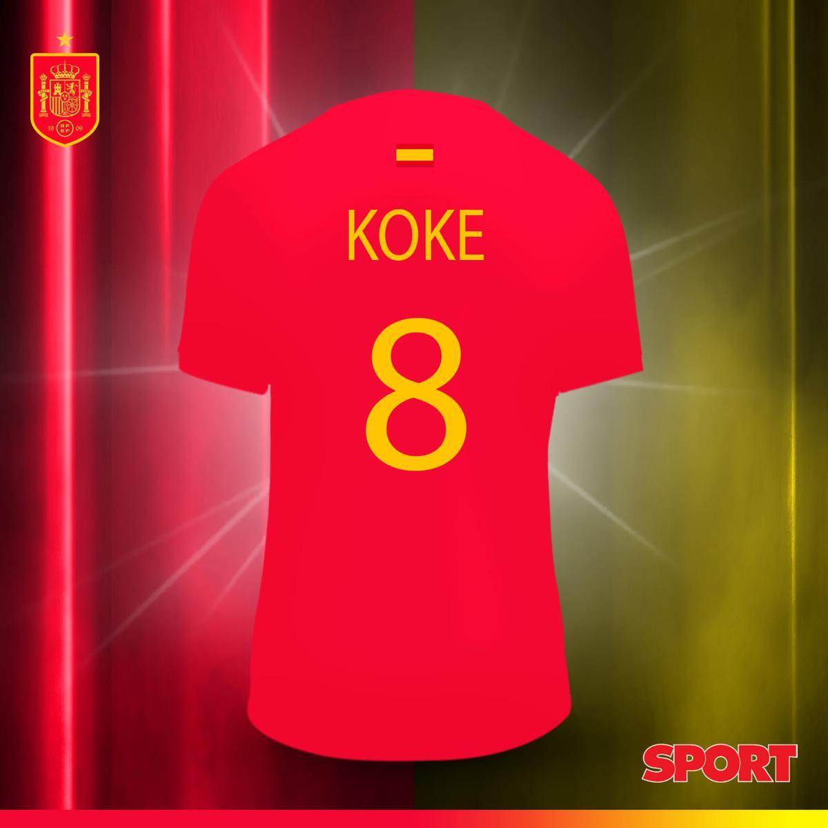 Los dorsales oficiales de España para el Mundial de Qatar 2022