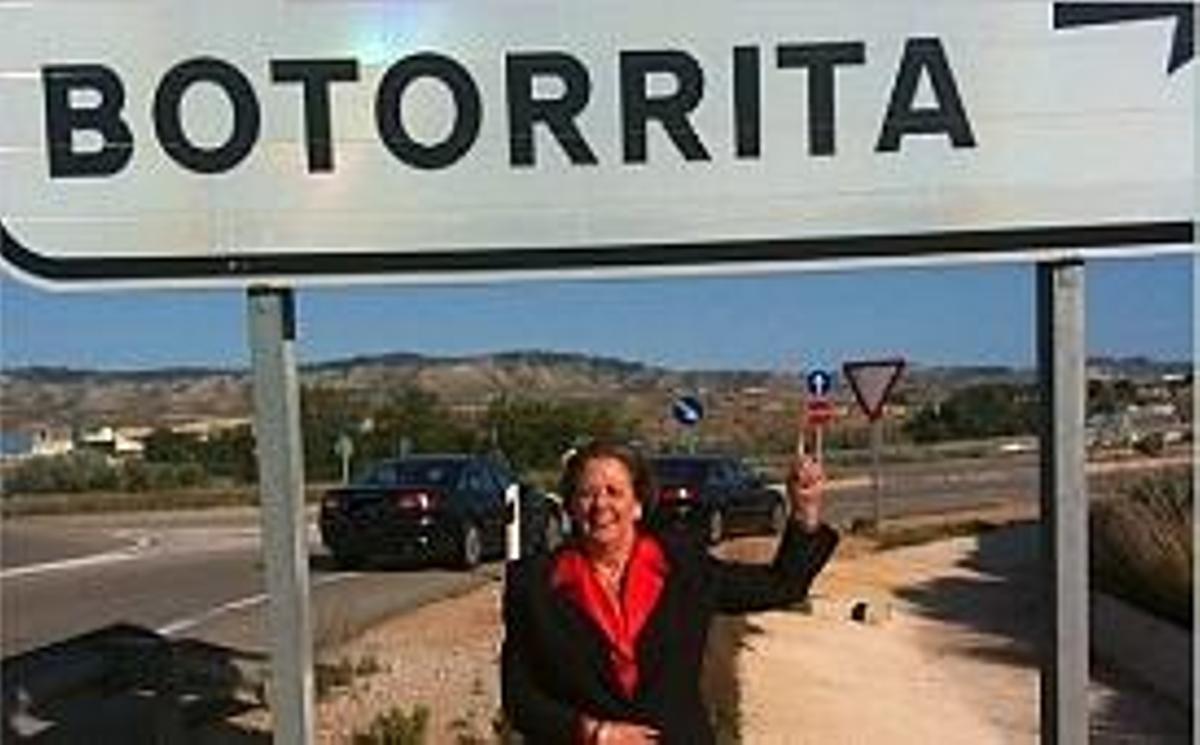 La foto de la polémica de Rita Barberá en Botorrita.