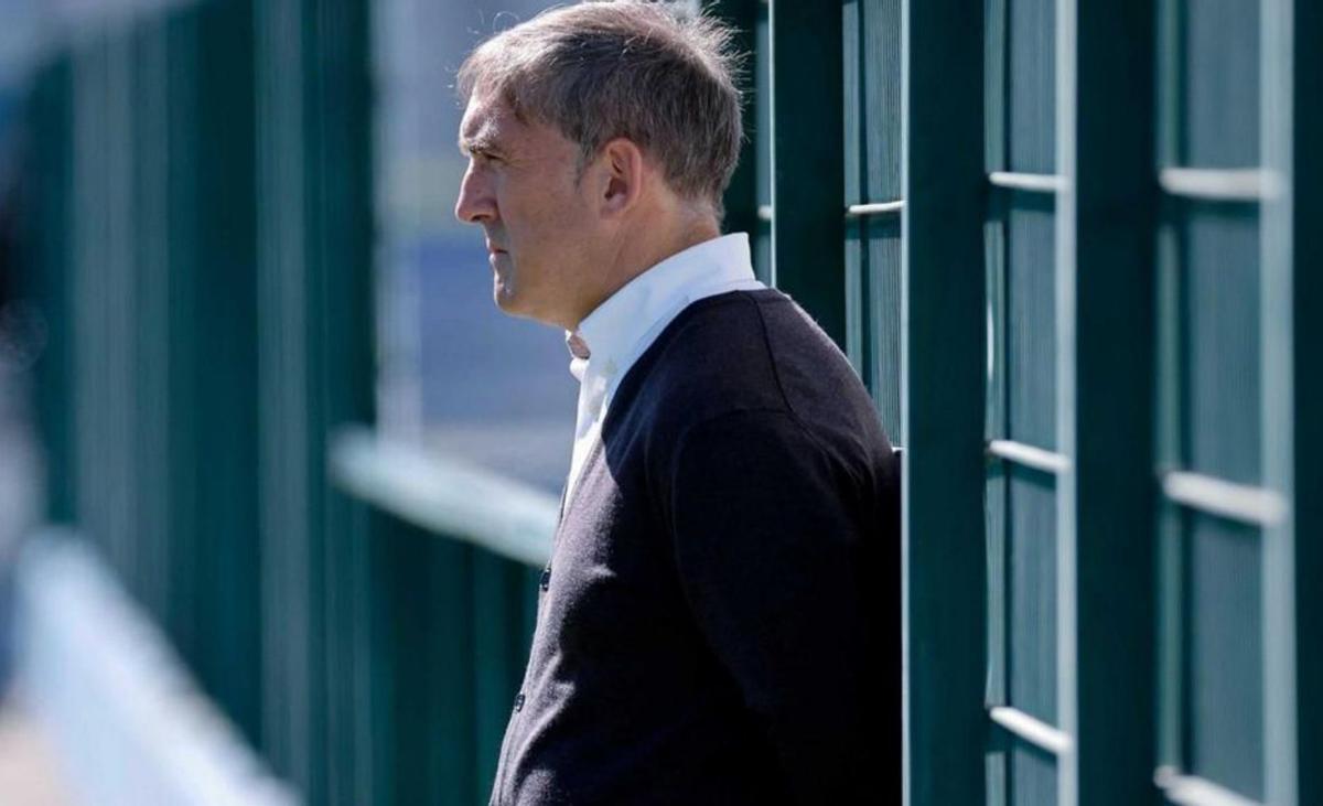 Garagarza reapareix a la ciutat esportiva de l’Espanyol després de l’infart