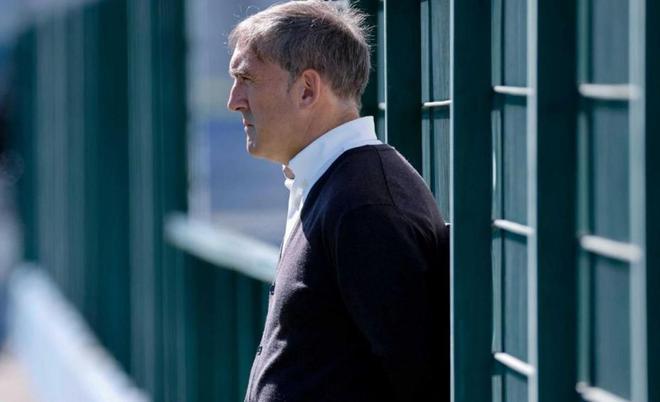 Garagarza reapareix a la ciutat esportiva de l’Espanyol després de l’infart