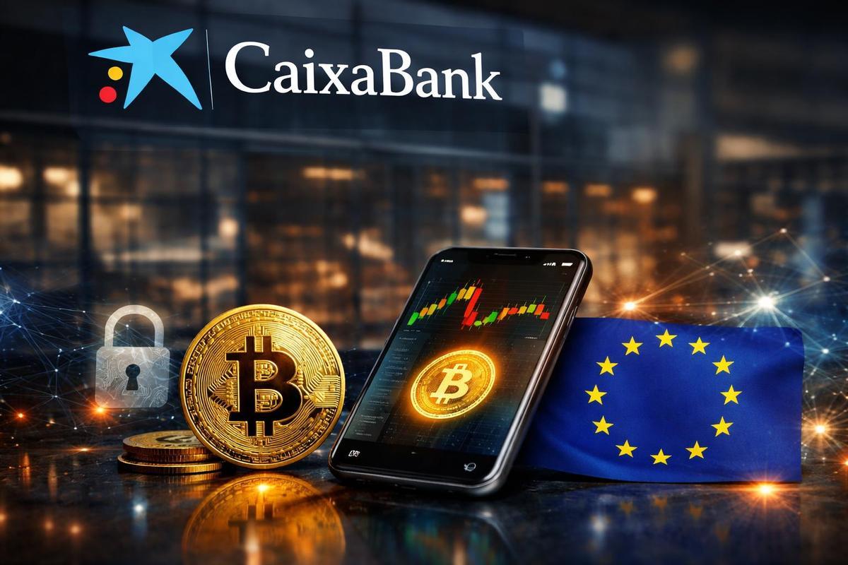 CaixaBank obtiene la licencia MiCA para operar con criptomonedas en la Unión Europea.