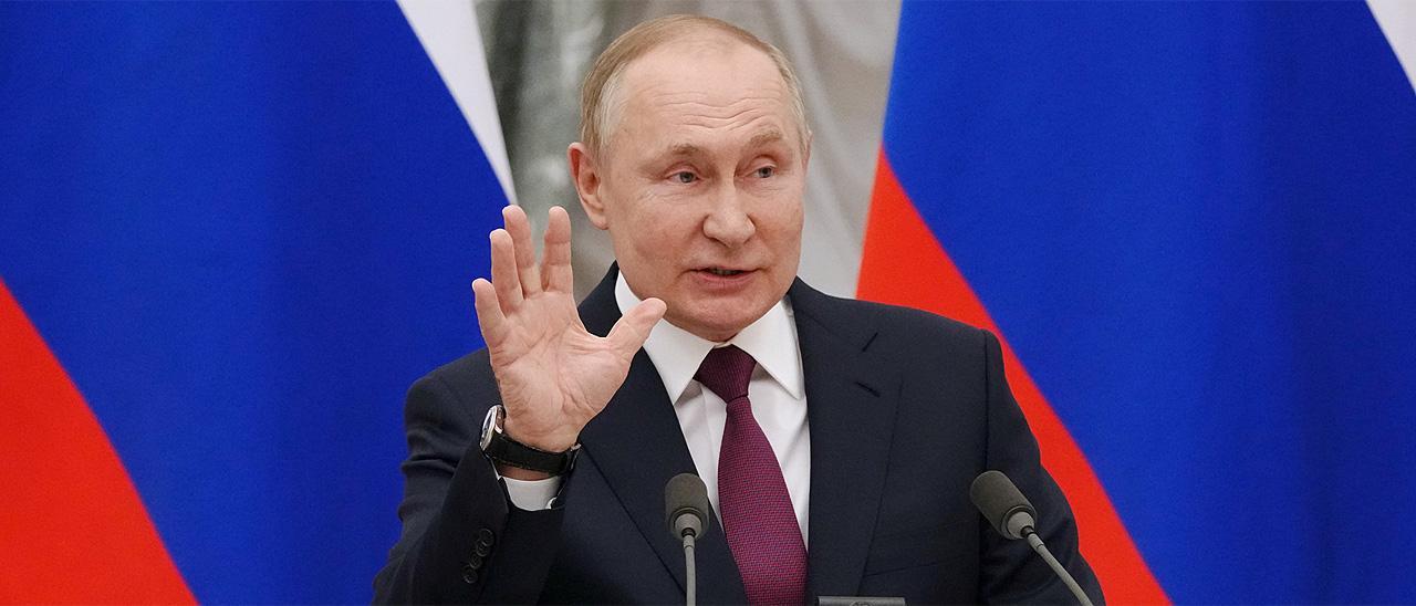 El presidente ruso, Vladimir Putin.