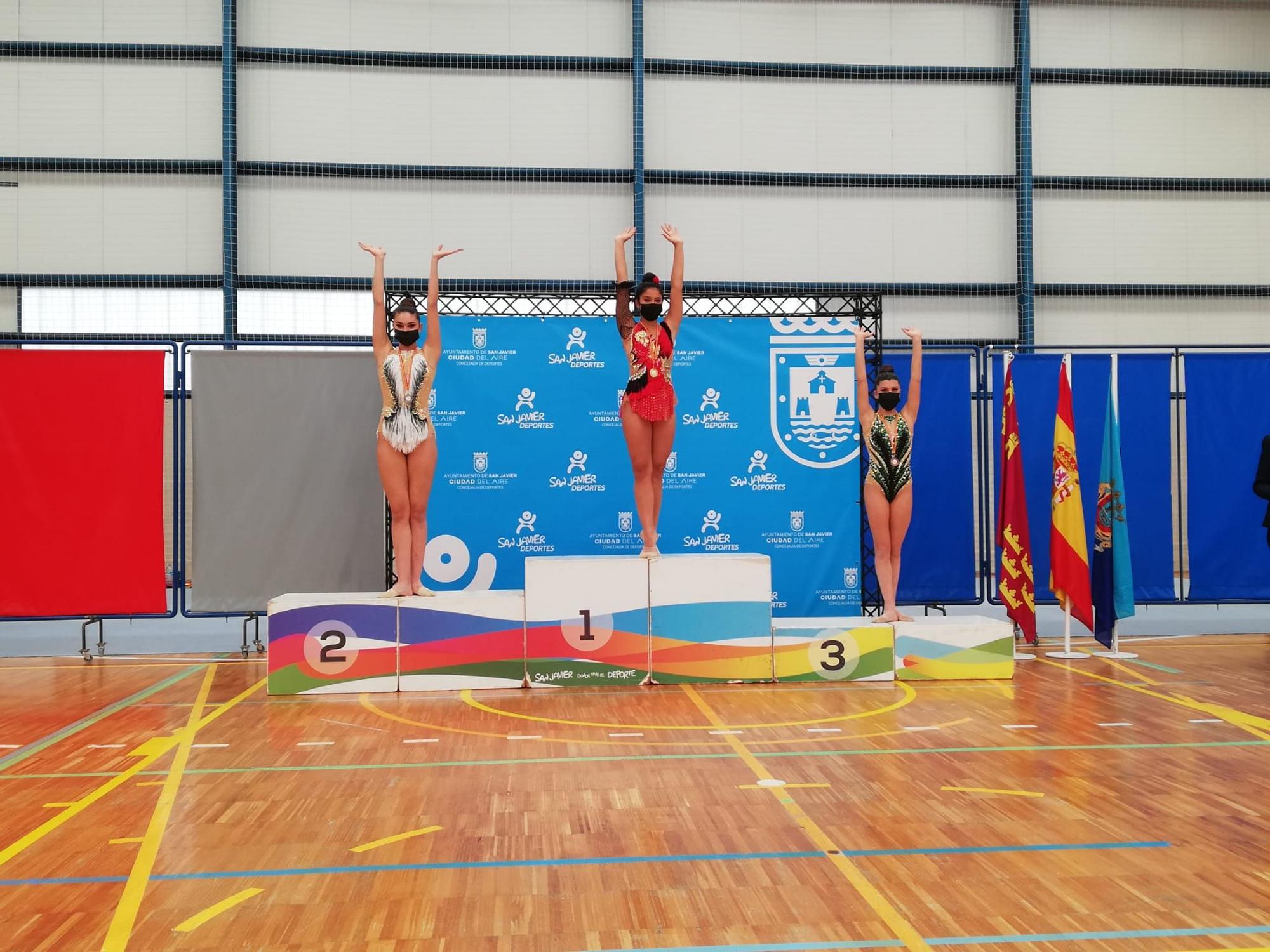 Regional de gimnasia rítmica en San Javier