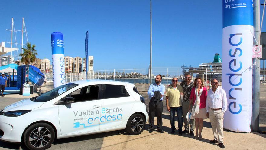 Málaga, meta de la novena etapa de la primera Vuelta a España en vehículo eléctrico